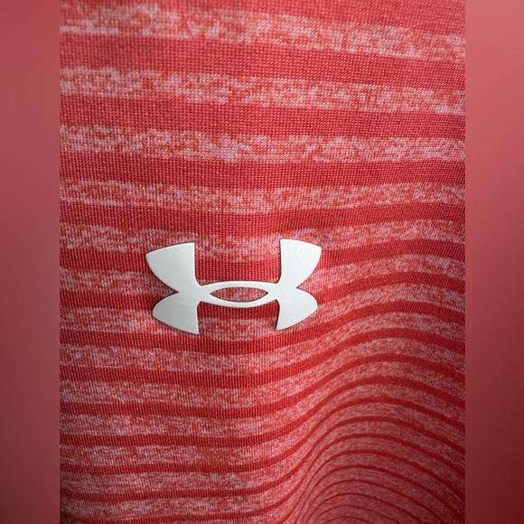 Under Armour Striped The Playoff Polo Shirt - Picture 3 of 5